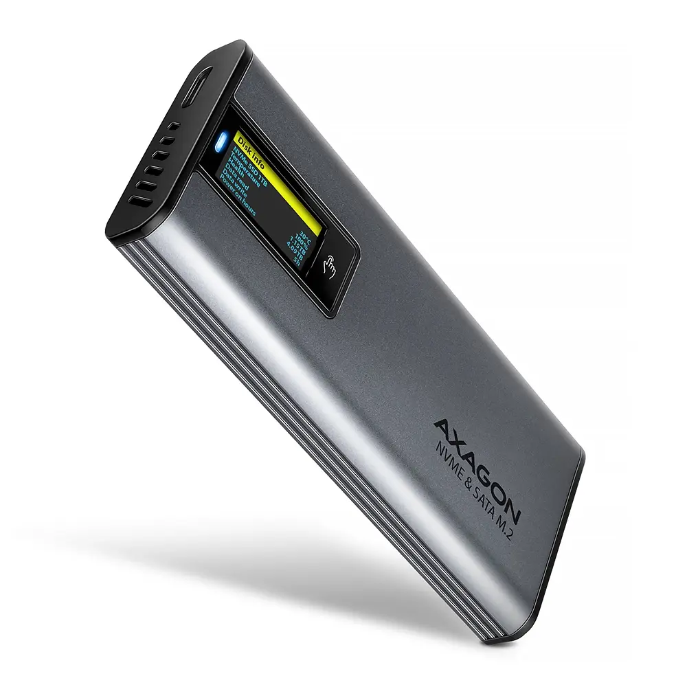 Axagon Adapter za laptop EEM2-SD2 USB-C, 10Gbps