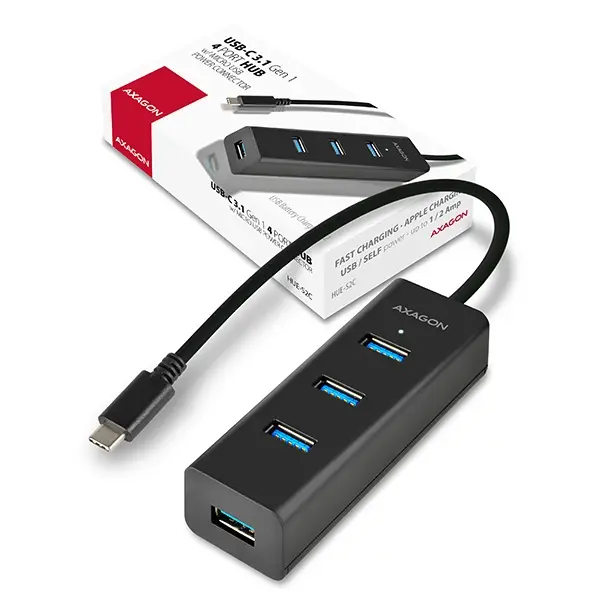 Axagon Adapter sa više priključaka HUE-S2C USB-C 3.1