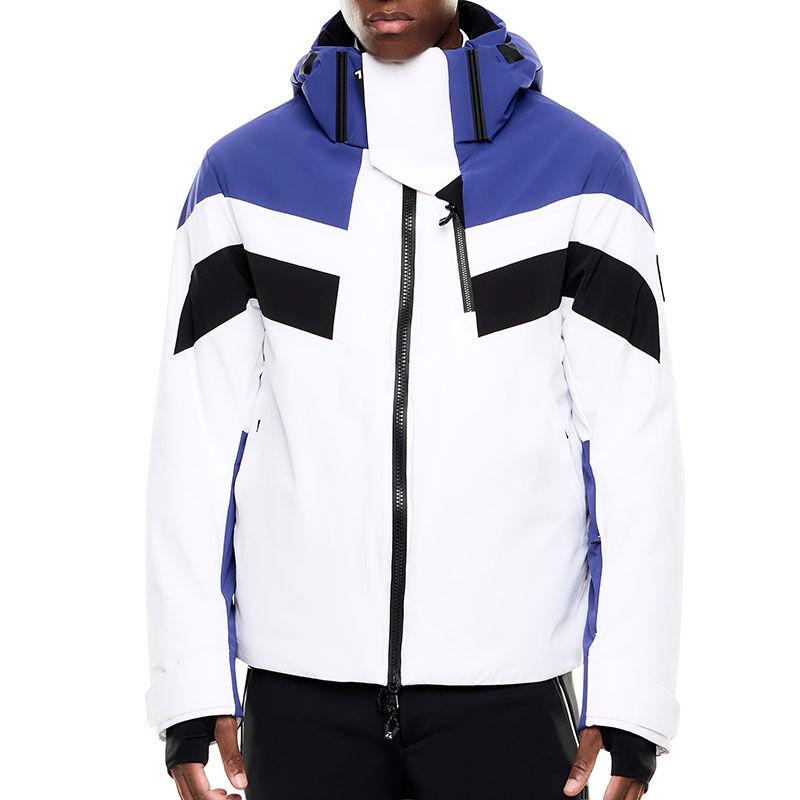 Emporio Armani Muška ski jakna Cortina Colorblock Toray Jkt, Bijelo-plava