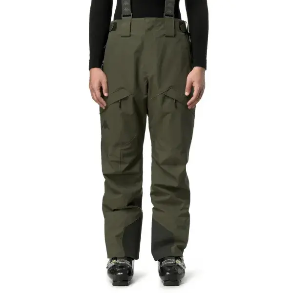 Kappa Muške ski pantalone 6Cento 622C, Maslinaste