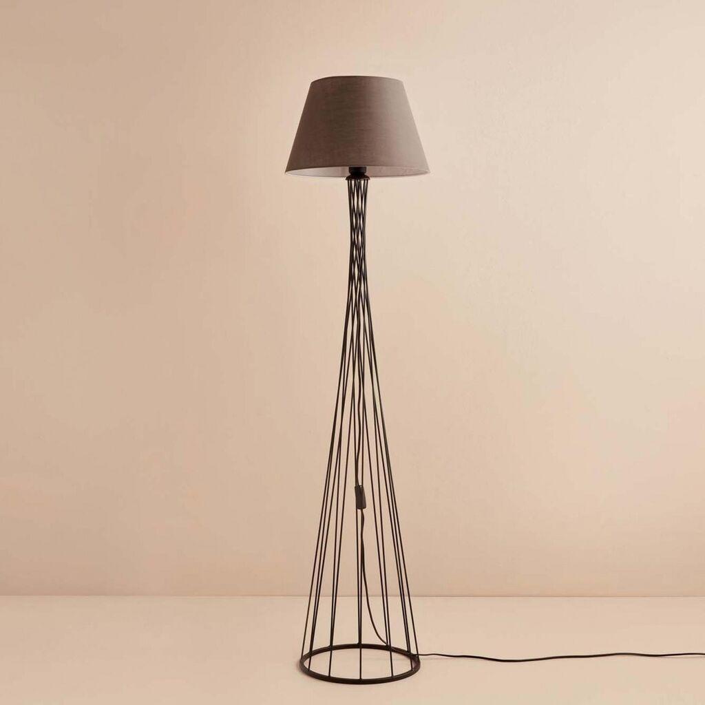 Opviq podna lampa AYD-3498, smeđa