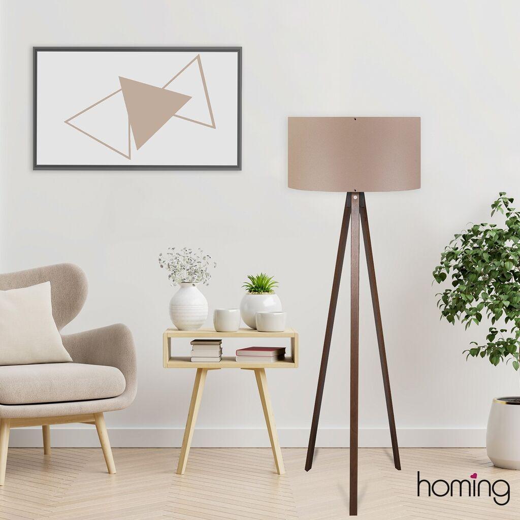 Opviq podna lampa AYD - 2227, smeđa