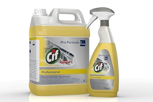 Divesrey CIF ProFormula Power Cleaner Degreaser kit, Koncentrovano sredstvo za čišćenje i odmašćivanje 5L I sredstvo spremno za upotrebu 750ml