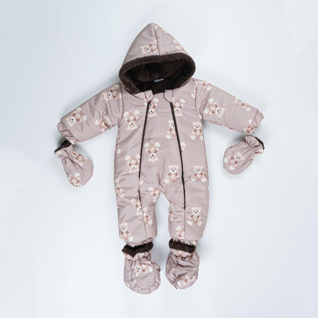 Cangaroo Skafander S Rukavicama I Papama Bež 3-6M