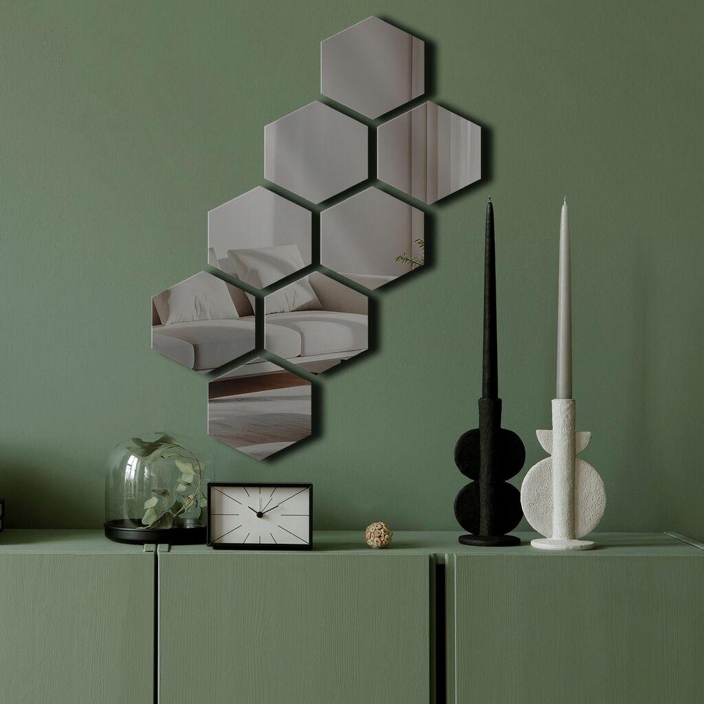Ogledalo Wallity Ozgl525, 44x60 cm, Siva
