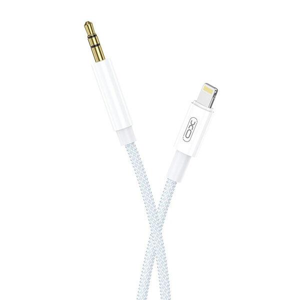 XO Kabl  R211A Lightning-Jack 3.5mm 1m white-blue
