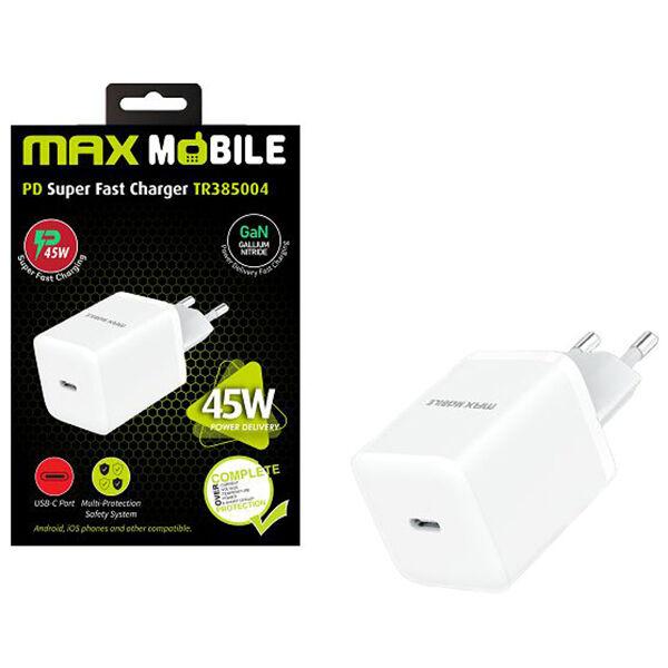Maxmobile Punjač kućni  Super fast TYPE C TR385004 45W