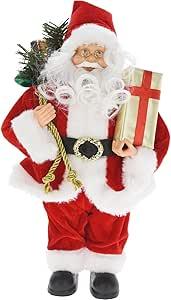 Djeda Mraz 30cm, Crveni