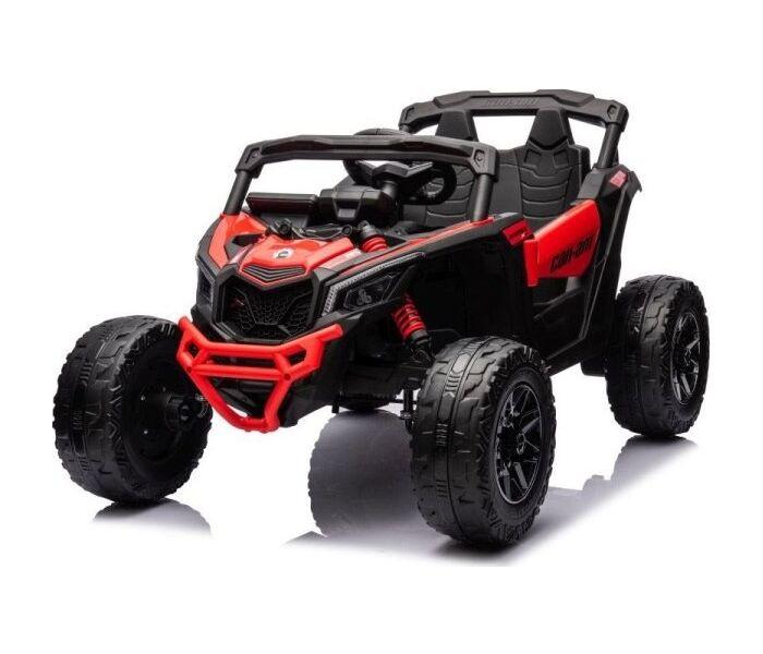 BBO Automobil na akumulator za djecu DK-CA003, 12V, crno-crveni