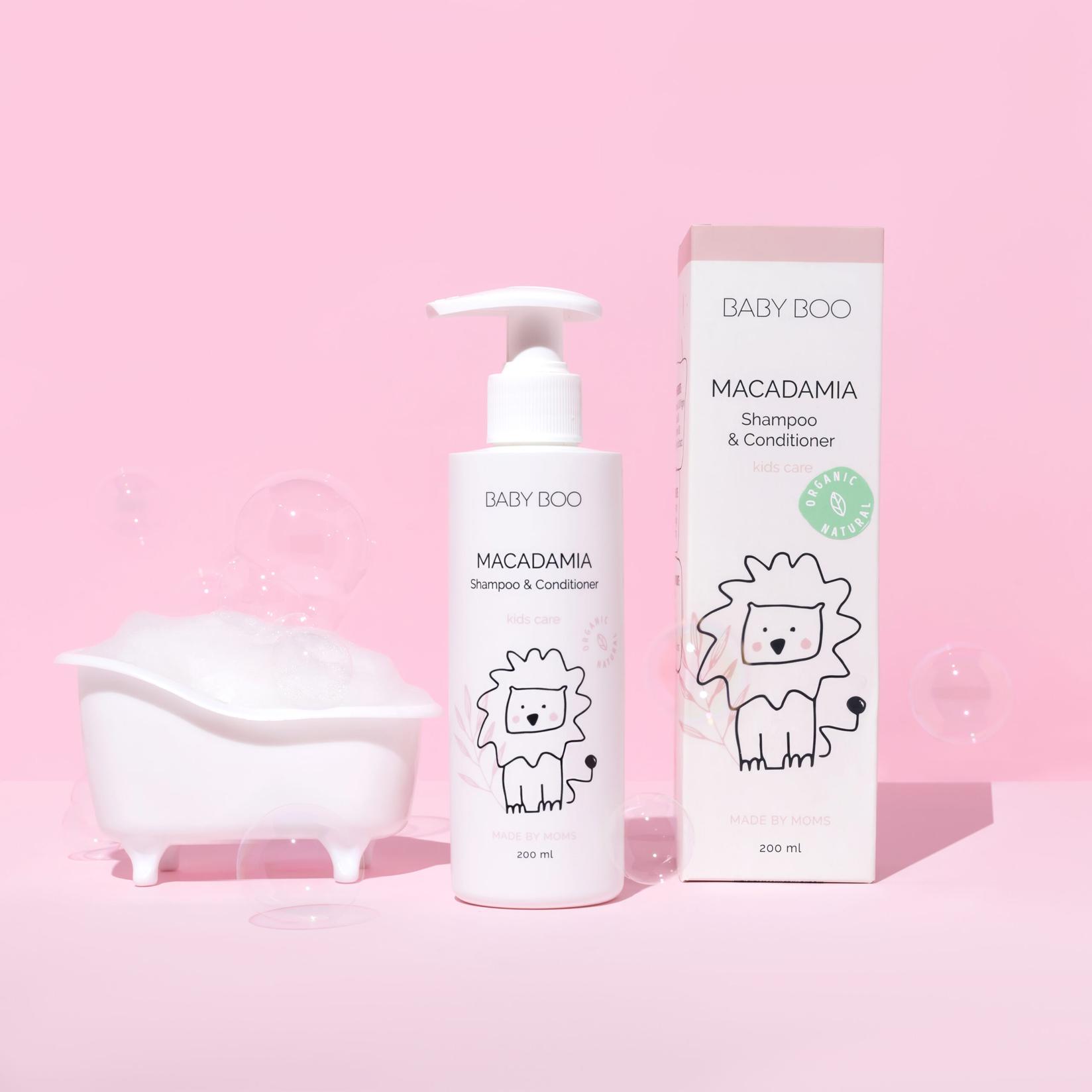 Baby Boo Makadamija šampon i kondicioner bez sulfata