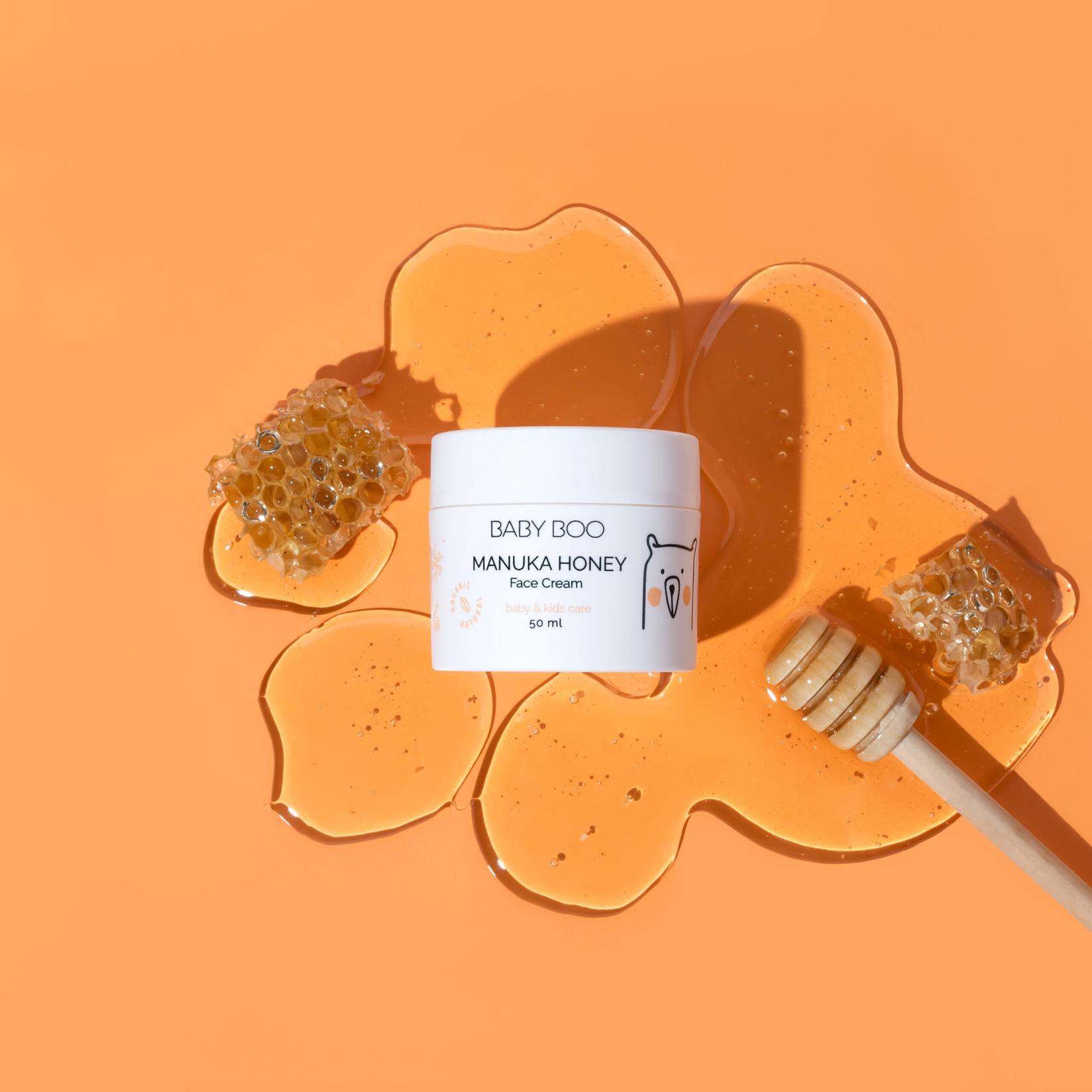 Baby Boo Prirodna krema za lice od manuka meda