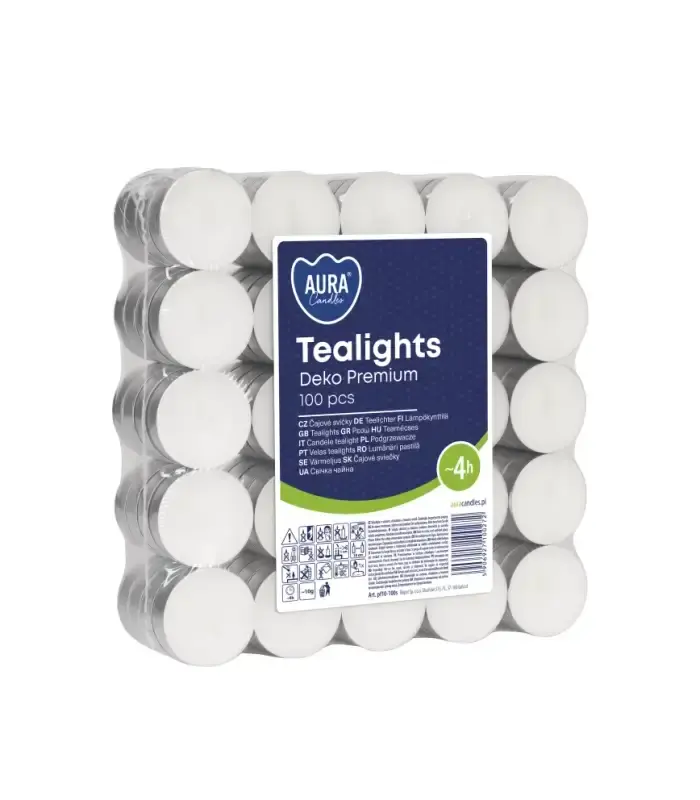 Svijece Tealight Pf10S100 100Pcs