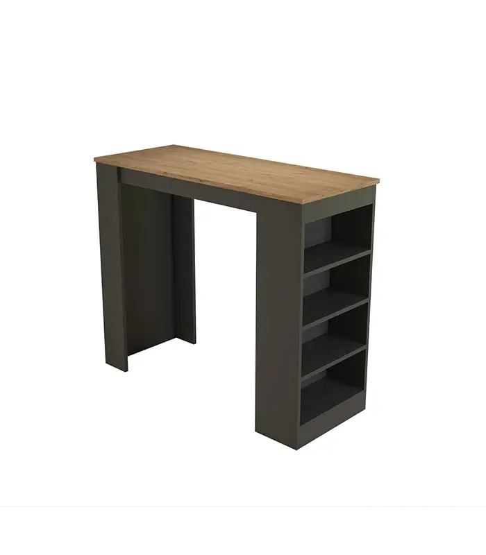 Barski Sto Falez Oak/Anthracite 120X51.6X101.8 867