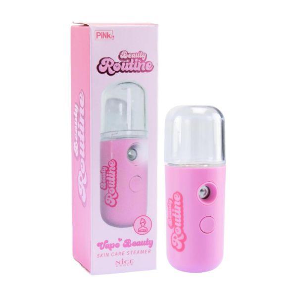 Beauty Routine Parni aparat za njegu kože 50016, Roze