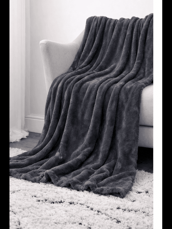 Cebe Flanel Stripe Anthracite 18-0000Tcx 180*220Cm 611/531