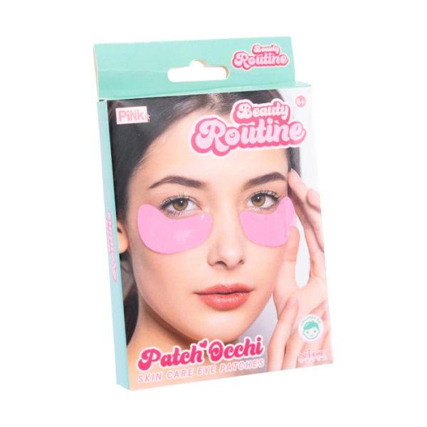 Beauty Routine Flasteri za podruije ispod očiju 50010, Roze