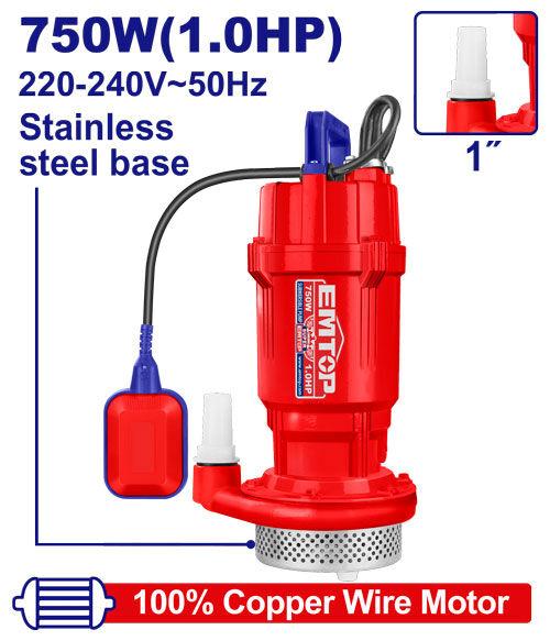 Emtop Potapajuća pumpa za čistu vodu  S16671 750W