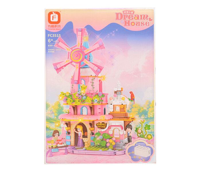 Igračka Kockcice vjetrenjača, 699 djelova