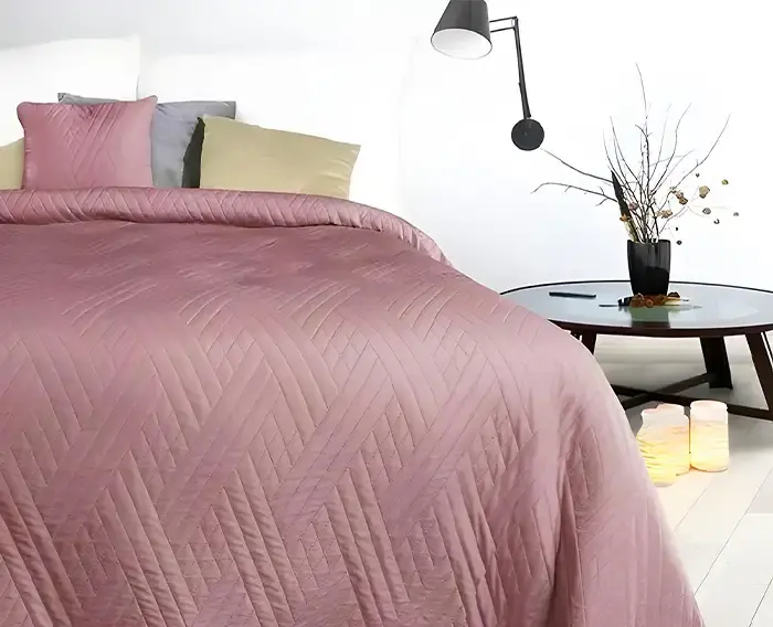 Pokrivac Za Krevet Ultrasonic 220X240Cm Pink - 429