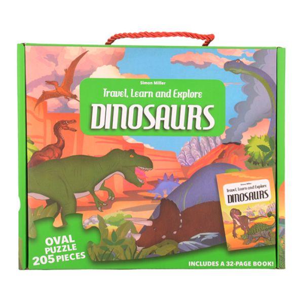 Puzzle za djecu Dinosaurus, 205 djelova