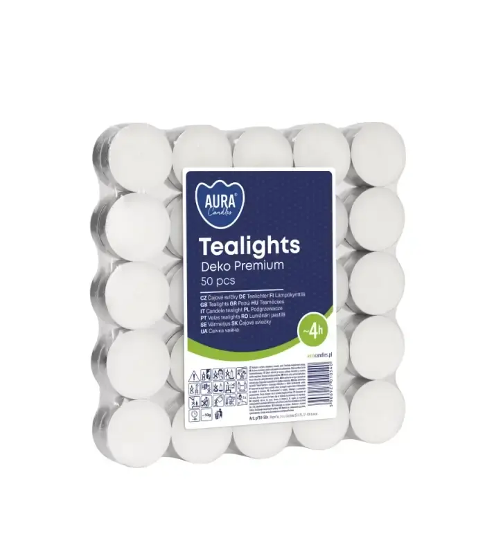 Svijece Tealight Pf10S50 50Pcs