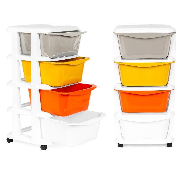 Organizator za odlaganje stvari ModernHome sa 4 ladice