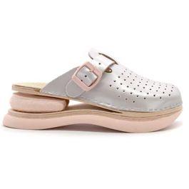 Biancomolina Ženske klompe sa jastučićem, Sivo-roze