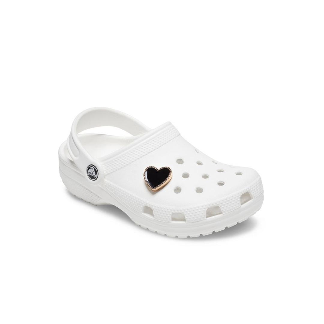 Crocs uniseks ukrasi Dječiji Black Heart, šarene