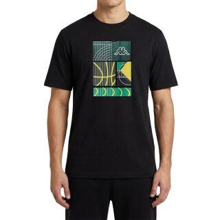 Muška majica Kappa Logo Ipop, crna