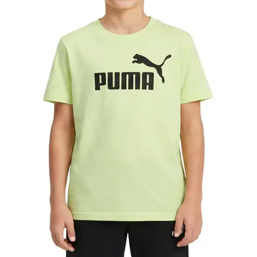 Puma Boys majica kratkih rukava Ess br. 1 Logo Tee B, zelena