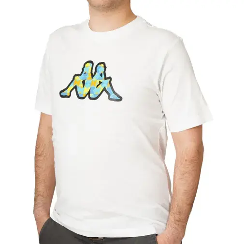 Muška majica Kappa Logo Isco, bijela