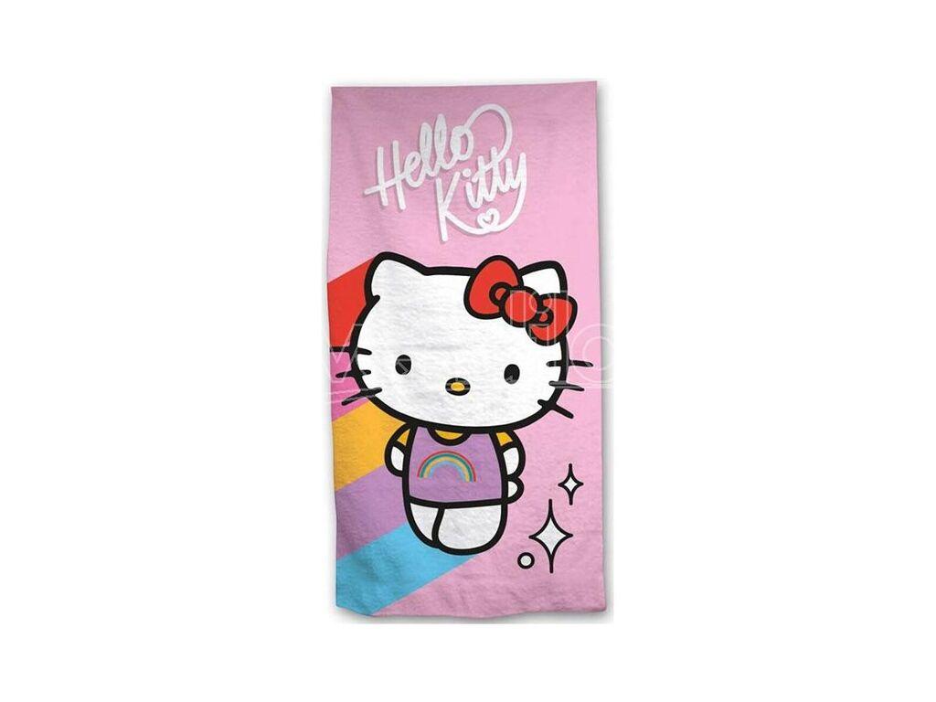 Peškir Aymax - Hello Kitty - Rainbow 70x140cm