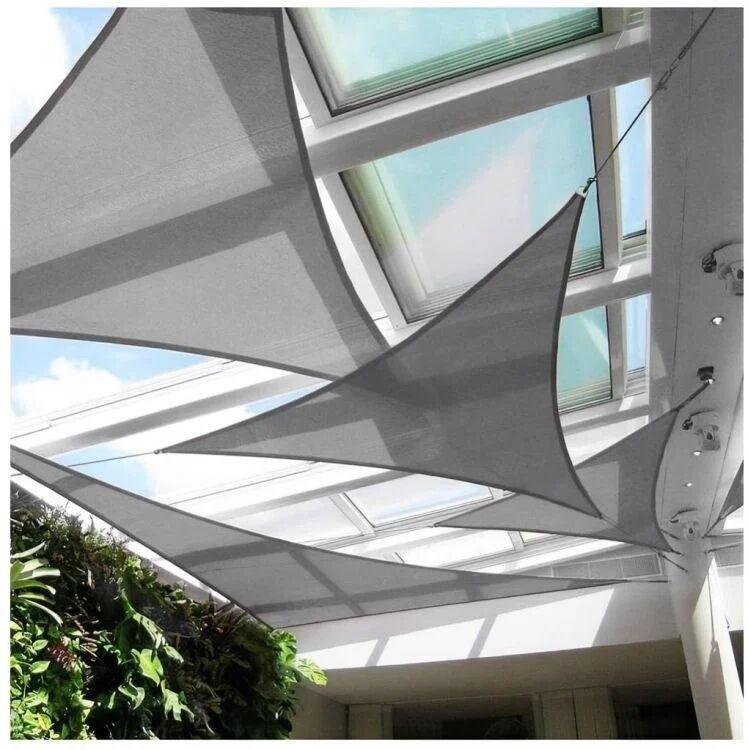 ModernHome Solarno Trouglasto Jedro 5X5X5M, Siva