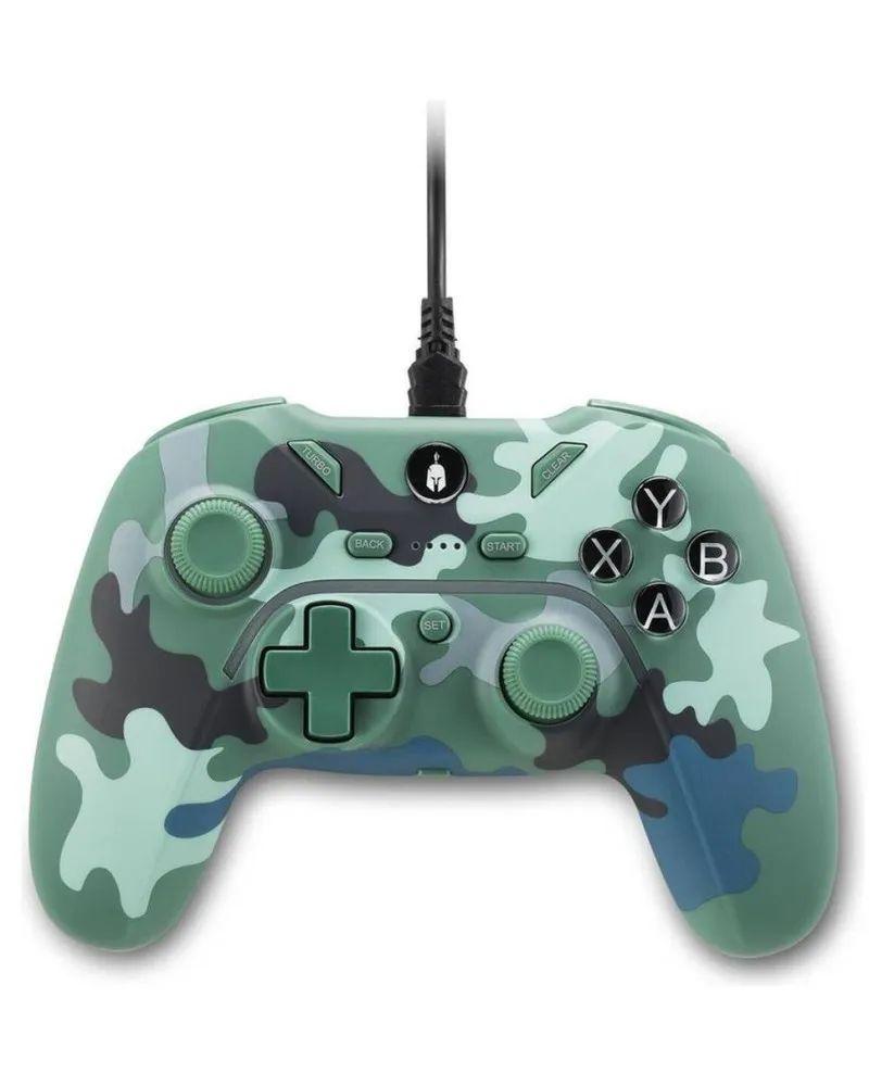 Gamepad Spartan Gear Pelekys Camo Green