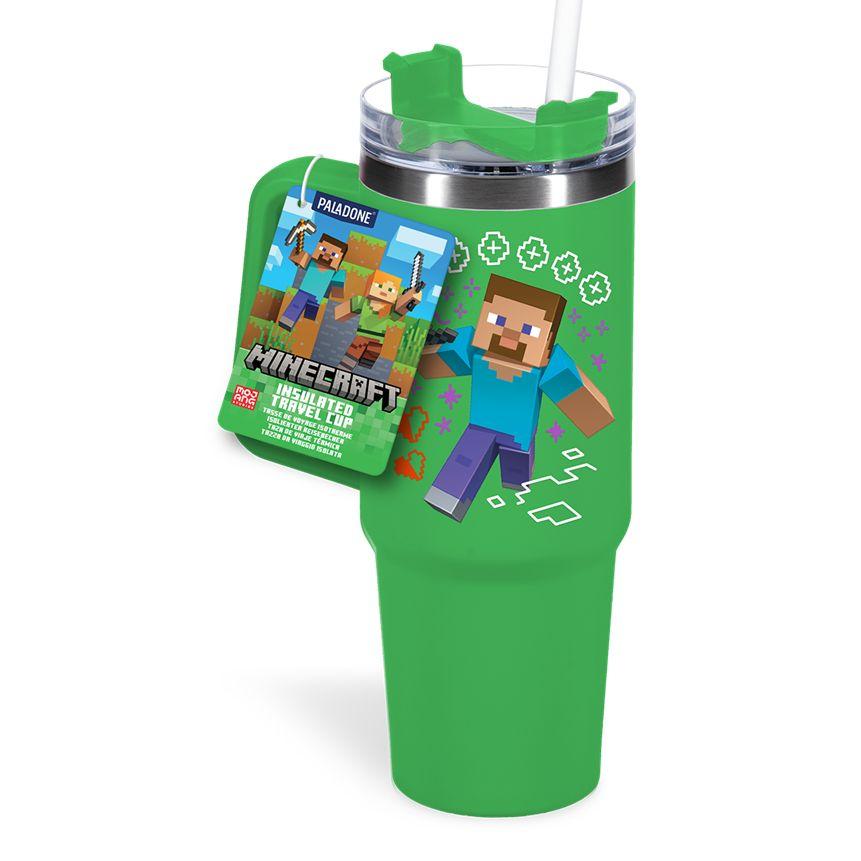 Termos šolja Paladone Minecraft - Green Travel Mug