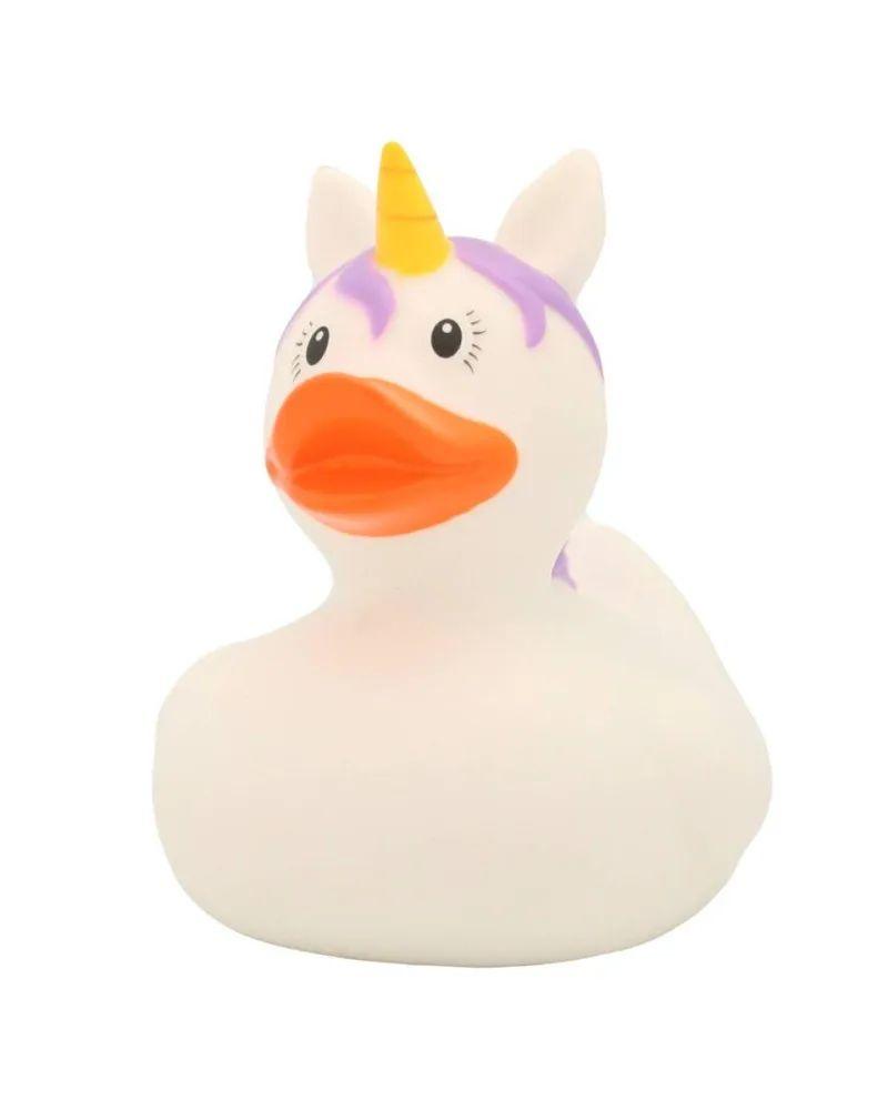 Lilalu Patkica - Unicorn - Rubber Duck - white