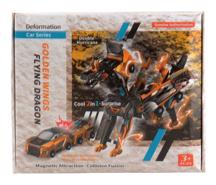 Igračka Zmaj automobil, Transformacija