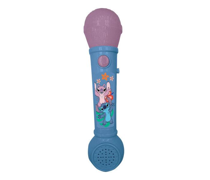 Igračka Mikrofon sa melodijama i svjetlosnim efektom Stitch, Plavi