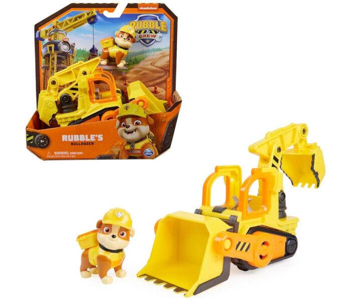 Igračka Bager sa figurom Rubble, Žuta