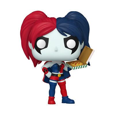 Funko Bobble Figure Heroes - DC Harley Quinn POP! - Harley Quinn With Pizza