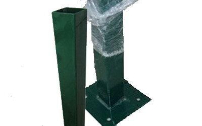 Hebei Stub za ogradu sa stopom 40x60x1600mm,plast. zelena RAL6005
