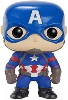 Funko Bobble Figure Marvel - Captain America Civil War POP! - Captain America