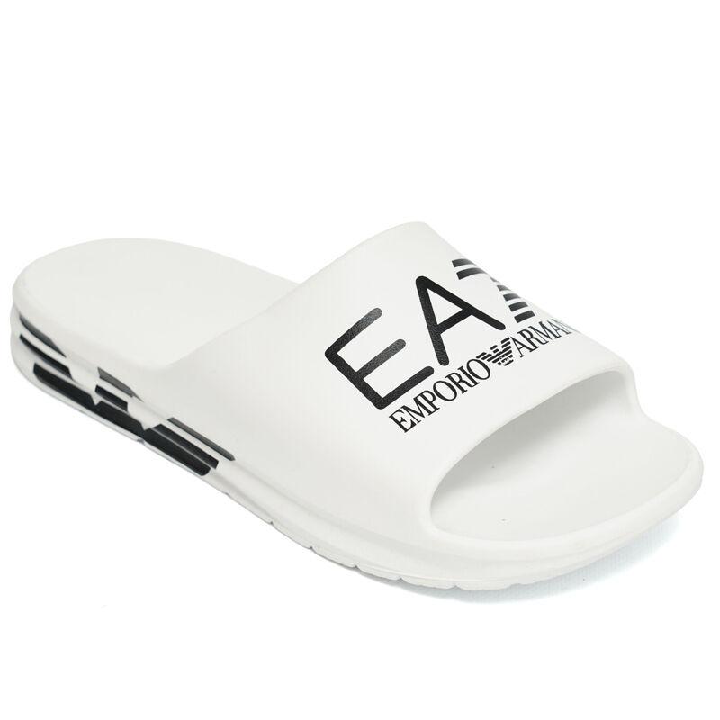 Bijele Ea7 Emporio Armani Papuče Water Sports Crusher Distance Slipper U Za Muškarce