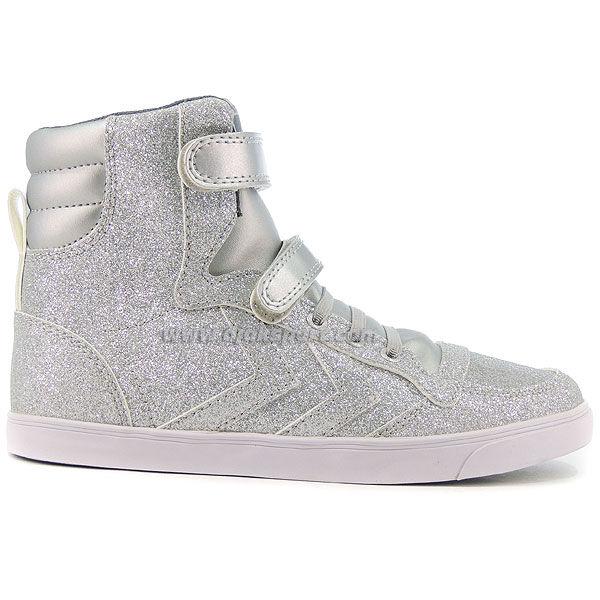Bijele Hummel Patike Hummel Sl Stadil Glitter Jr Hi Djevojčice
