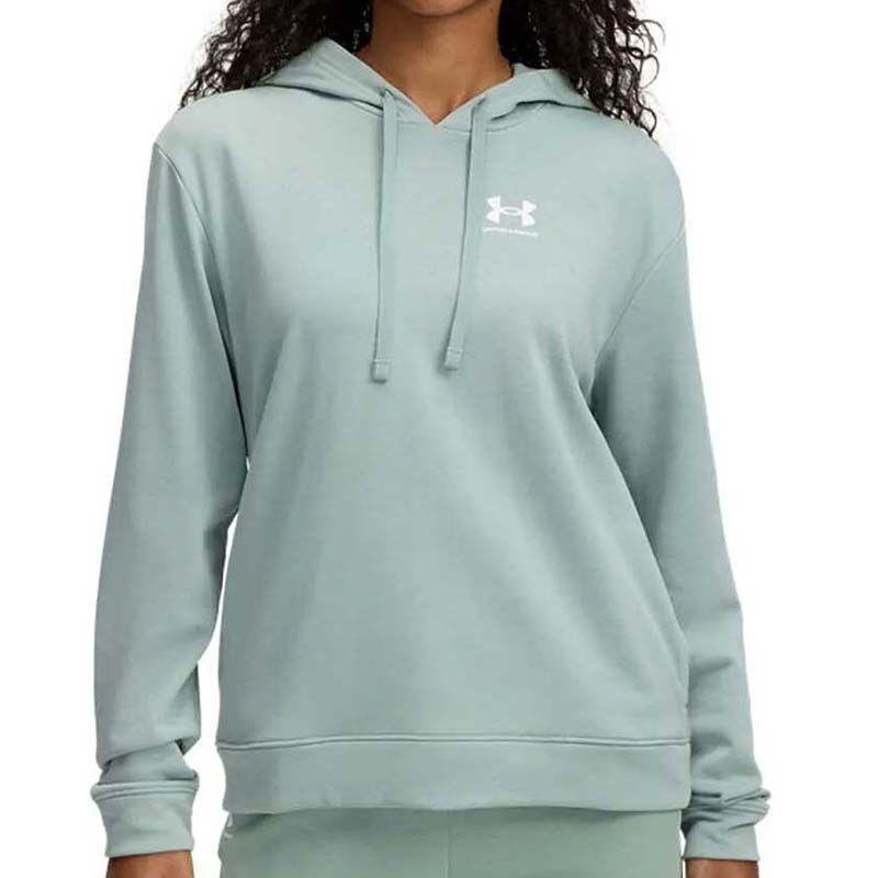 Bijeli Under Armour Duks Ua Rival Terry Hoodie Za Žene