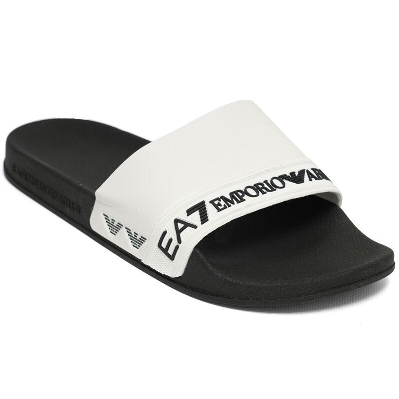 Crne Emporio Armani Papuce Water Sports Slide Za Žene