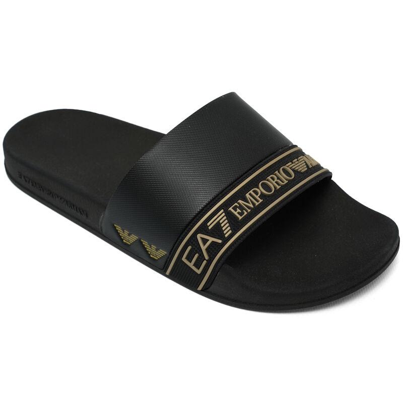 Crne Emporio Armani Papuce Water Sports Slide Za Žene