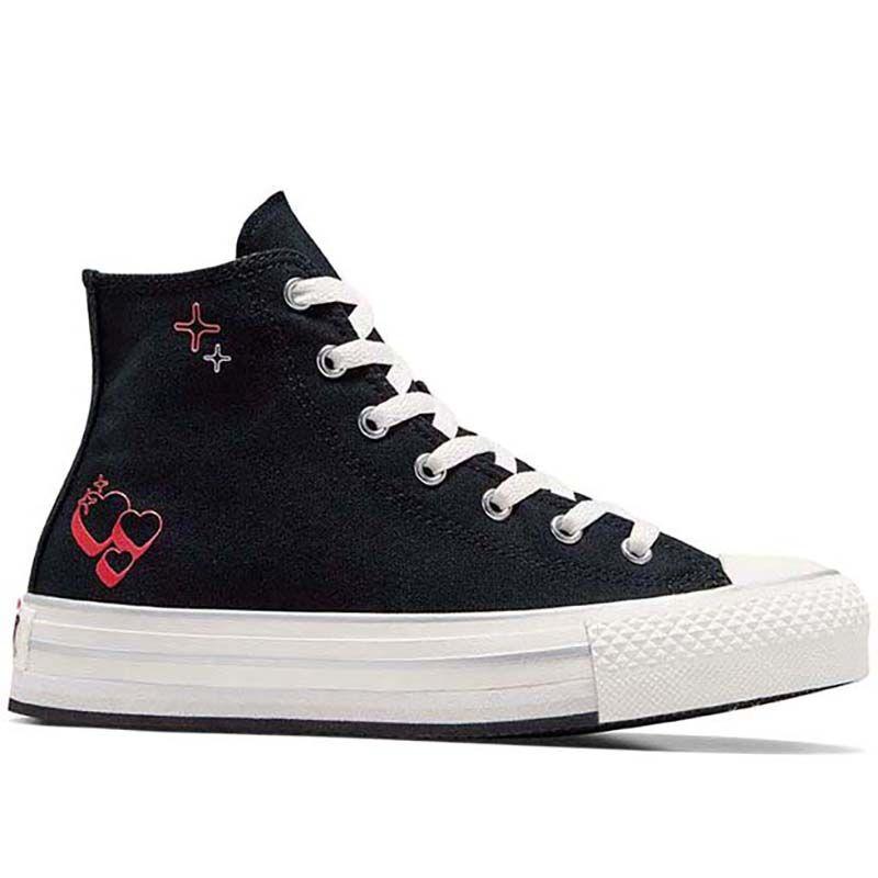 Crne Converse Patike Chuck Taylor All Star Eva Lift Za Žene