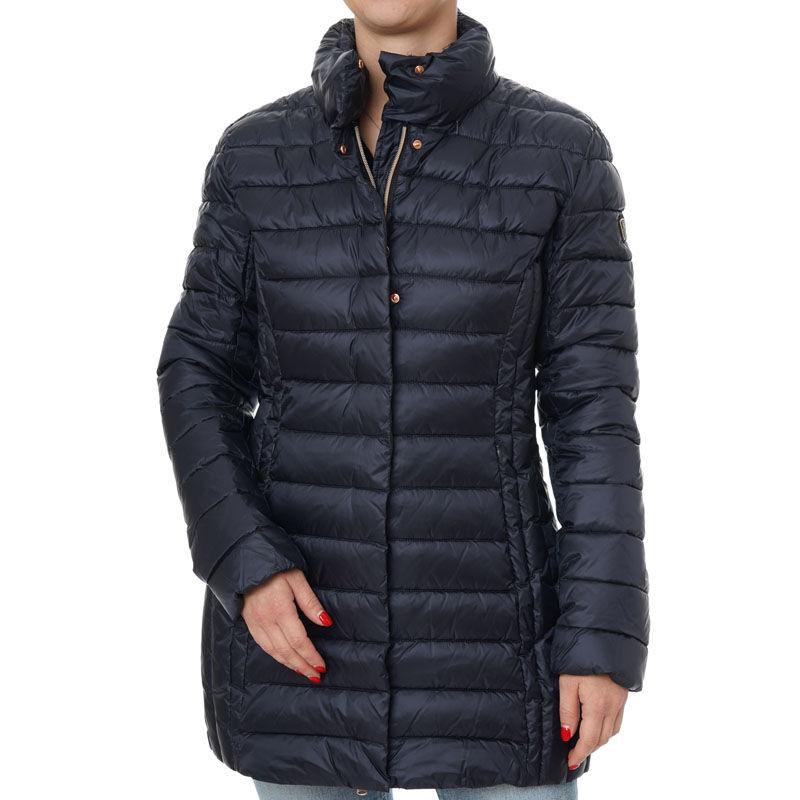 Crna Armani Jakna  Ho Medium Padded Shiny Za Žene