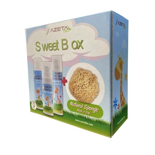 Azeta Bio Travel Pack: Sweet Box + poklon prirodni sundjer za kupanje